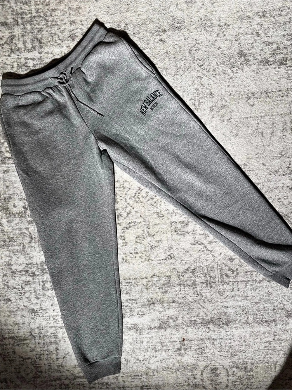 New Balance Boston Jogger Gray Jogger Sweatpants Medium